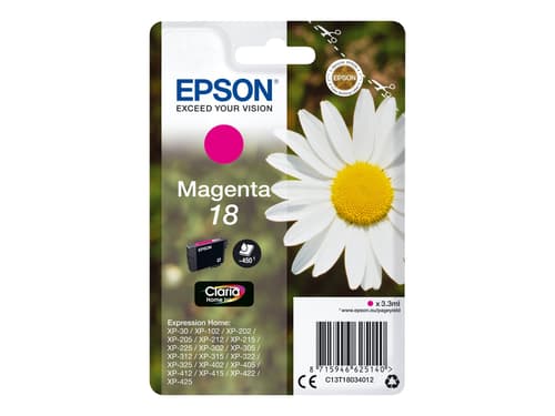 Epson Muste Magenta T1803 - Xp-302