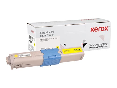 Xerox Everyday Oki -värikasetti Keltainen 1,5k - C301/c321/mc332