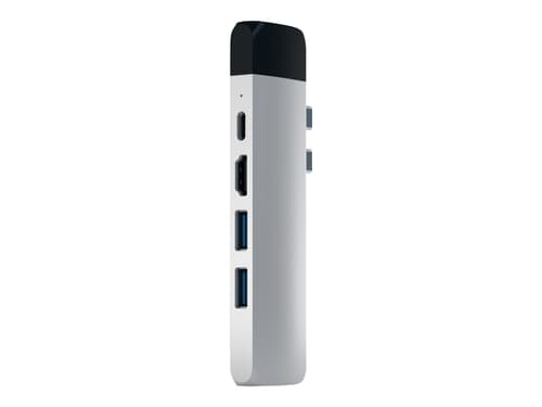Satechi Aluminum Type-c Pro Hub With Ethernet Usb-c Minitelakointiasema