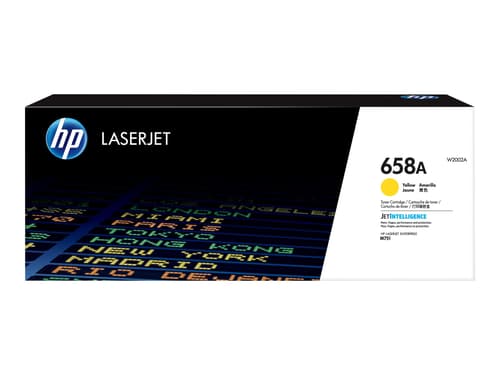 Hp Värikasetti Keltainen 658a 6k - M751