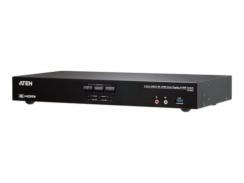 Aten Cs1842 2-port Usb 3.0 4k Hdmi Dual Display Kvmp Switch