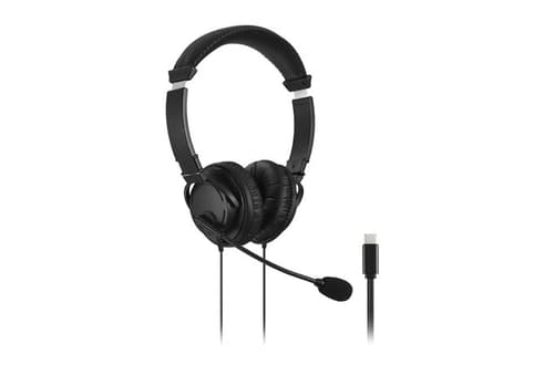 Kensington Hi-fi Headphones With Mic Kuuloke + Mikrofoni Usb-c Stereo Musta