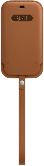 Apple Sleeve With Magsafe Iphone 12, Iphone 12 Pro Saddle Brown