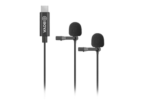 Boya By-m3d Microphone Lavalier X2 Usb-c Musta
