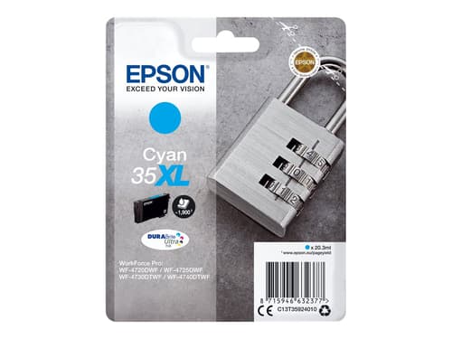 Epson Muste Syaani 35xl 20.3ml - Wf-4730