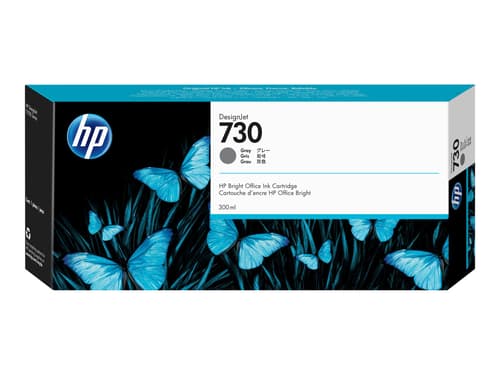 Hp Muste Harmaa 730 300ml - Dj T1700