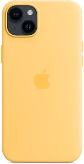 Apple Silicone Case With Magsafe Iphone 14 Plus Sunglow