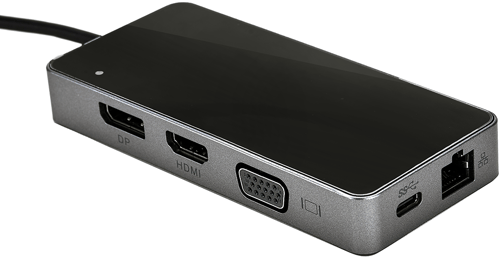 Prokord Portreplicator Mini-hub 4k 85w Usb-c Minitelakointiasema