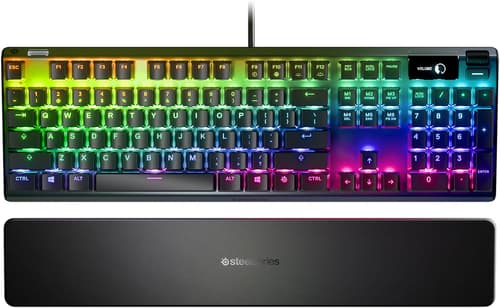 Steelseries Apex 7 Red Switch Langallinen, Usb Pohjoismaat Musta Näppäimistö