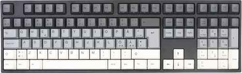 Varmilo Vea109 Yakumo V2 Mx Red Langallinen, Usb Pohjoismaat Harmaa, Valkoinen Näppäimistö