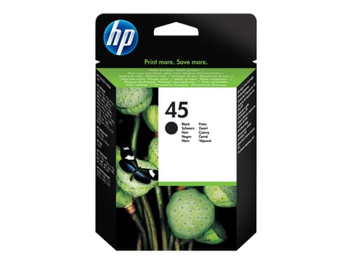 Hp Muste Musta No.45 - Oj/dj/officejet Pro/dnj/photo