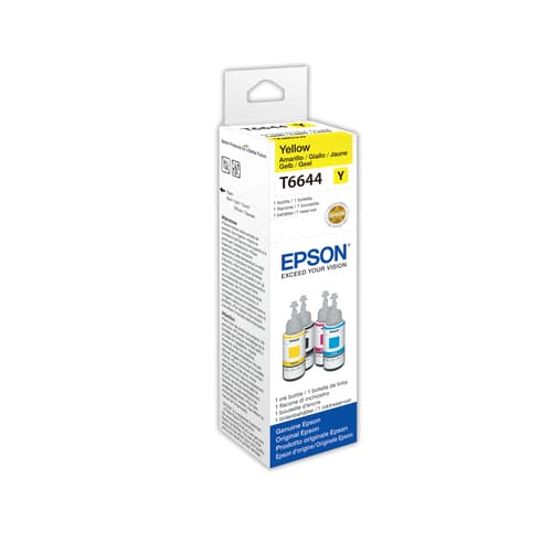 Epson Muste Keltainen T6644 70ml - Et-2550/et-4550