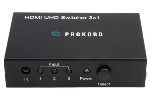 Prokord Hdmi 2.0 3x1 Switch