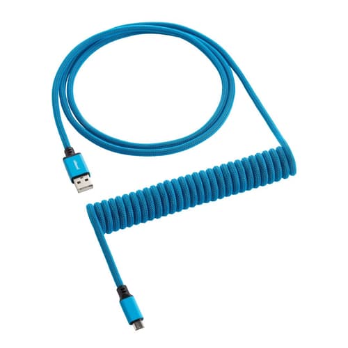 Cablemod Classic Coiled Cable - Spectrum Blue 1.5m 24-nastainen Usb-c Uros 4 Nastan Usb- A Uros