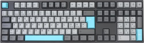 Varmilo Vea109m Moonlight V2 Mx Red Langallinen, Usb Pohjoismaat Harmaa, Sininen Näppäimistö