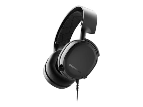 Steelseries Arctis 3 (2019 Edition) Kuuloke + Mikrofoni 3,5 Mm Jakkiliitin Stereo Musta