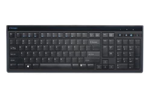 Kensington Slimtype Langallinen, Usb Saksa Musta Näppäimistö