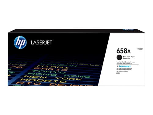 Hp Värikasetti Musta 658a 7k - M751