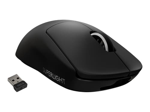 Logitech Pro X Superlight Wireless Gaming Mouse Langaton 25,400dpi Hiiri Musta