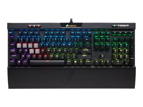 Corsair K70 Rgb Mk.2 Rapidfire Langallinen, Usb Pohjoismaat Musta Näppäimistö