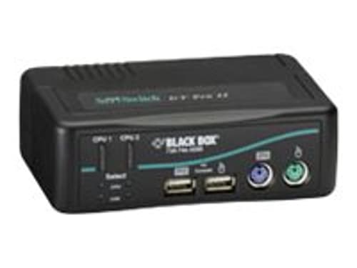 Black Box Dt Kvm Switch (incl. Cables) - Vga Usb 2-port