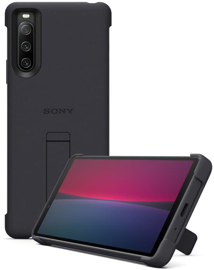 Sony Stand Back Cover Sony Xperia 10 Iv Musta