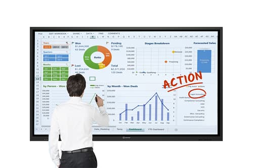 Voxicon Digital Whiteboard W65u2pap 65" 450cd/m² 4k Uhd (2160p) 16:9
