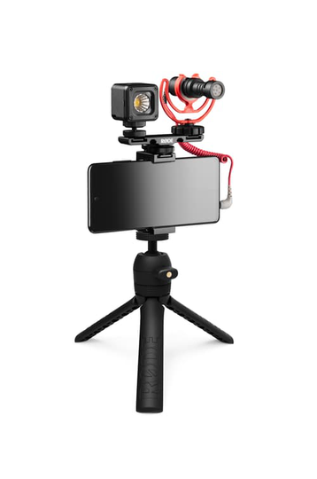Røde Vlogvmicro Vlogger Kit For 3.5mm Mobile Jack Musta