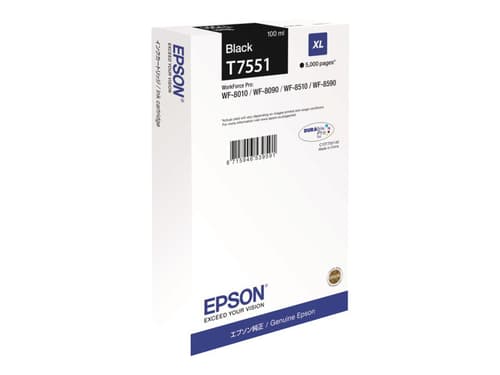 Epson Muste Musta Xl - Wf-8xxx Series