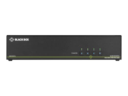 Black Box Niap 3.0 Secure Kvm Switch - 4k 2xdp Usb 4-port