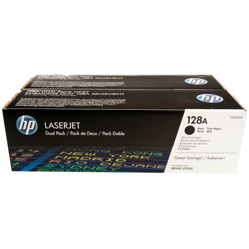 Hp Värikasetti Musta 128a 2k - Ce320ad 2-pack