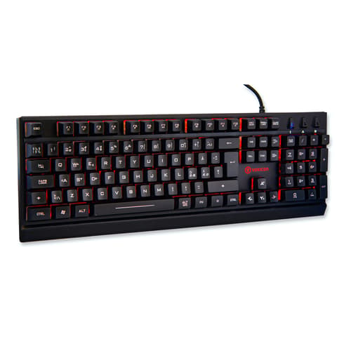Voxicon Gaming Gr8-10 Langallinen, Usb Pohjoismaat Musta Näppäimistö