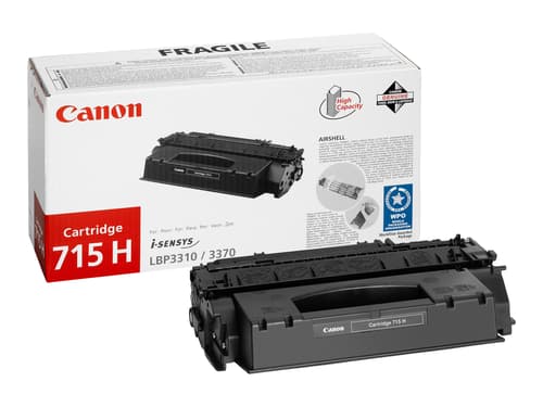 Canon Värikasetti Musta 715h 7k - Lbp3370/3310