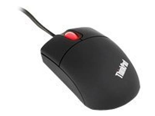 Lenovo Thinkplus 3-button Travel Langallinen 800dpi Hiiri Musta
