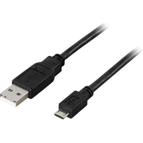 Deltaco Usb-kaapeli 5m 4 Nastan Usb- A Uros 5 Pin Micro-usb Type B Uros