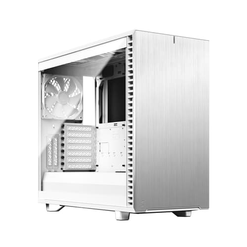 Fractal Design Define 7 Clear Glass Valkoinen