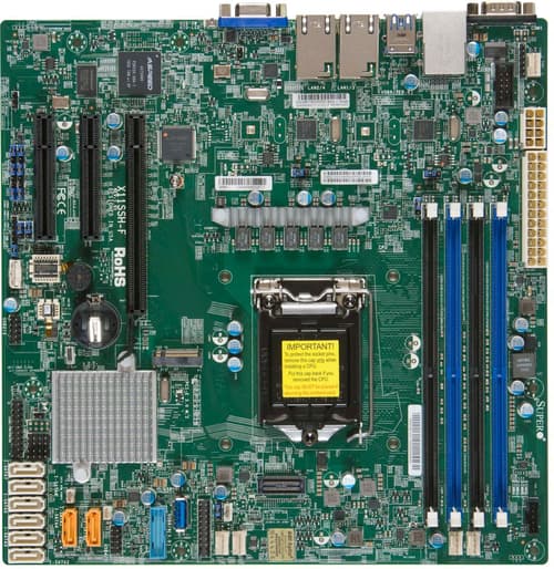 Supermicro X11ssh-f Mikro Atx Emolevy