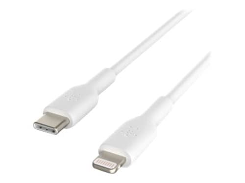 Belkin Lightning To Usb-c Cable 1m Valkoinen