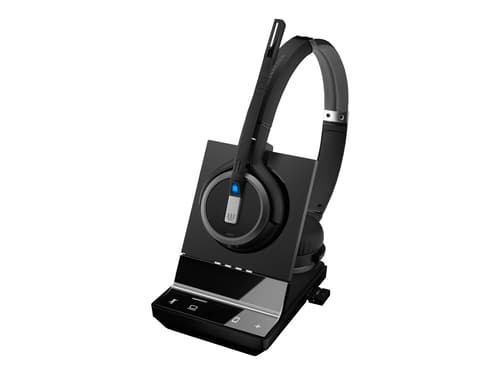 Epos Impact Sdw 5064 Wireless Dect Double Sided Kuuloke + Mikrofoni Skype For Businessille Stereo Musta