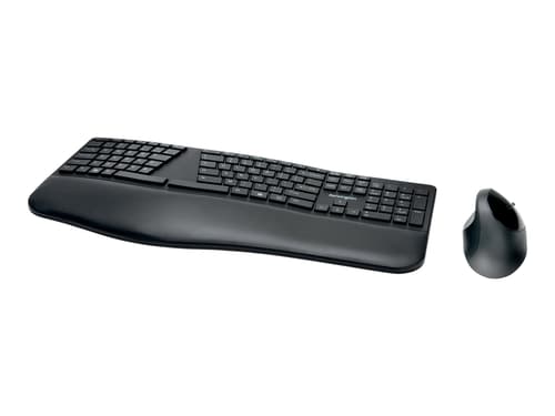 Kensington Pro Fit Ergo Wireless Keyboard And Mouse Pohjoismaat Näppäimistö- Ja Hiiri -pakkaus