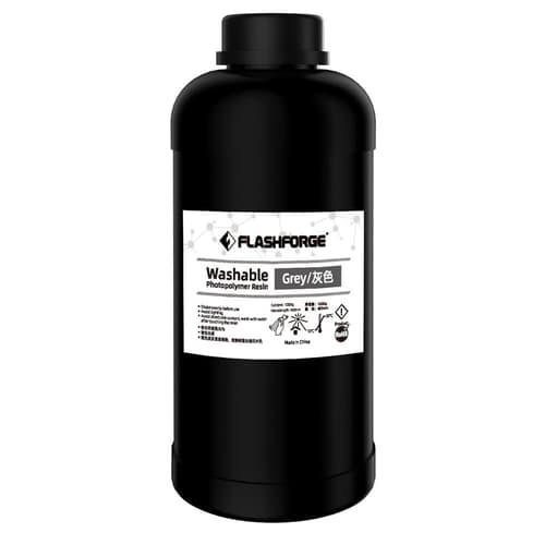 Flashforge Pestävä Hartsi, Harmaa, 1 L