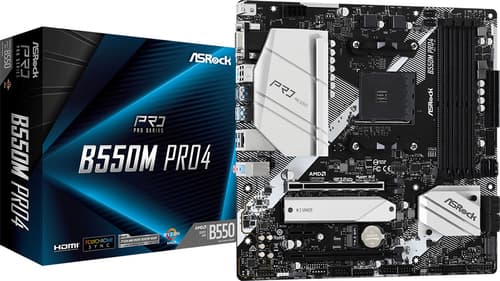 Asrock B550m Pro4 Mikro Atx Emolevy