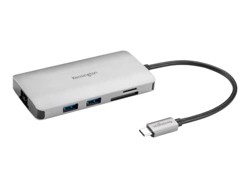 Kensington Uh1400p 8-in-1 Usb-c 3.2 Gen 1 Minitelakointiasema