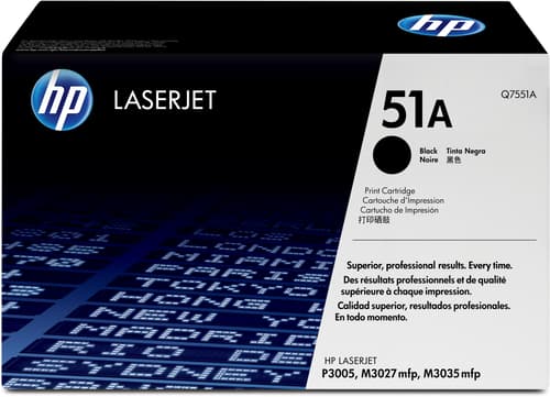 Hp Värikasetti Musta 6.5k - Q7551a