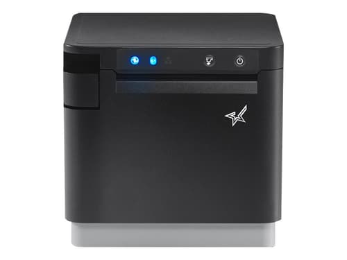 Star Mc-print3 Usb/bluetooth/ios/eth, Leikkuri, Musta, Sisältäen Virta-adapterin