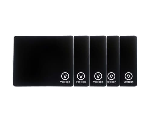 Voxicon Mousepad Black Medium 5-pack Hiirialusta
