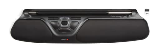 Contour Design Rollermouse Free3 Wireless Langaton 2,800dpi Tankohiiri Musta