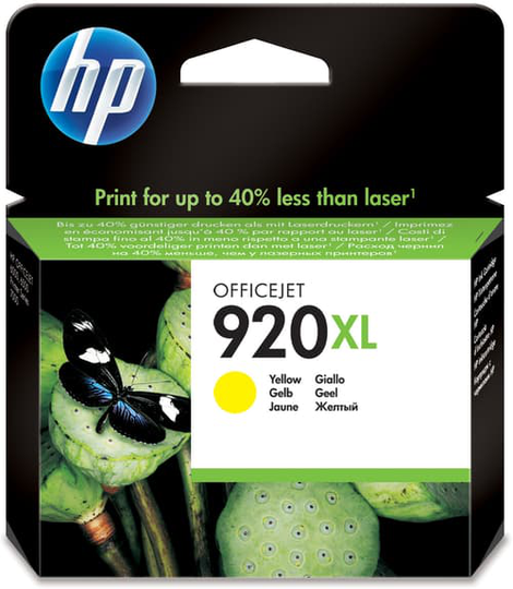 Hp Muste Keltainen No.920xl - Officejet 6500