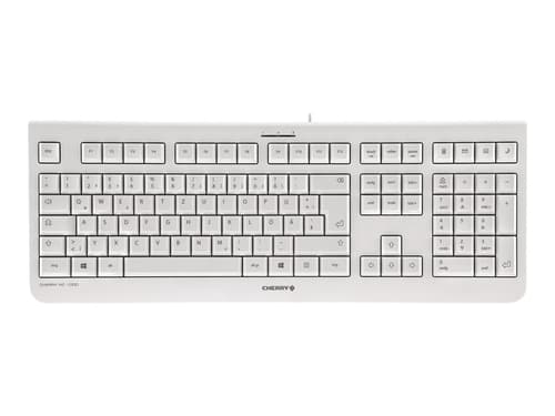 Cherry Kc 1000 Langallinen, Usb Iso-britannia Harmaa Näppäimistö