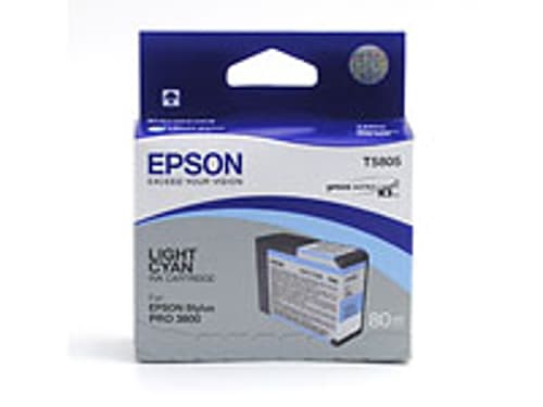 Epson Muste Kevyt Syaani T5805 - Pro 3800